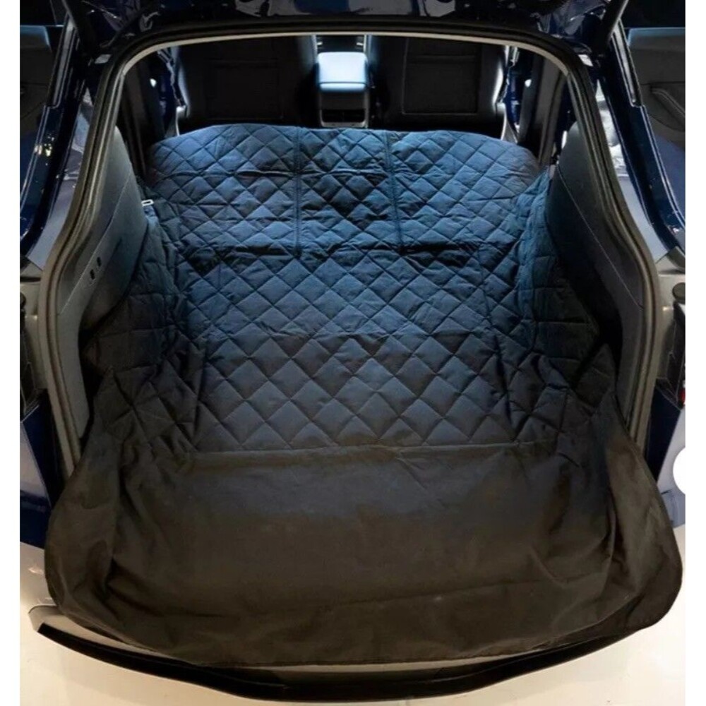 Tesla Model Y Rear Cargo Liner Full Seatback Coverage 2021+ Teslarati 6655-T